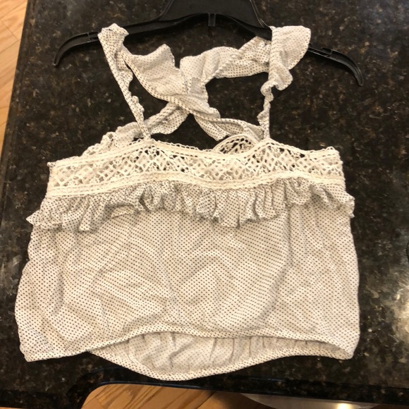 Free people crop blouse - Picture 1 of 4